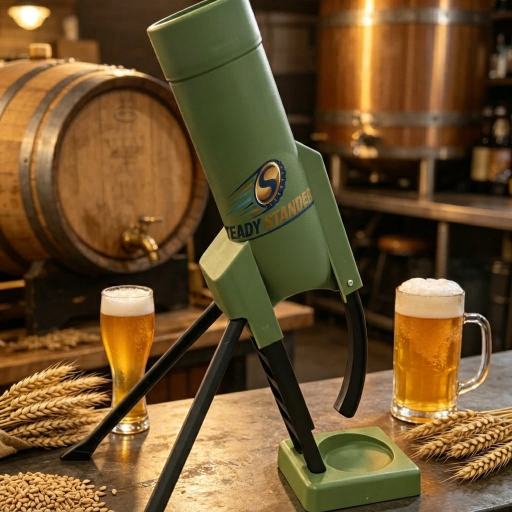 Steady Stander™️ Bottle Cap Beer Launcher 🍻